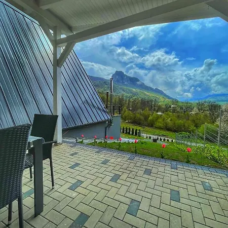Black & White Panoramic Chalet Rimetea